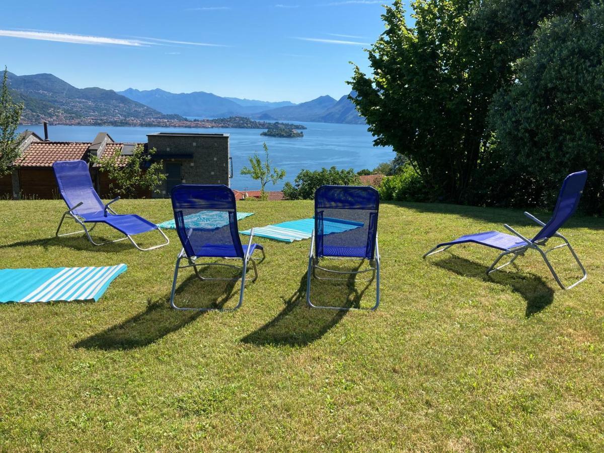 Armonie Del Lago - Lakeview Retreat With Private Garden, Pool & Jacuzzi Baveno Exterior photo